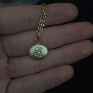 E initial necklace